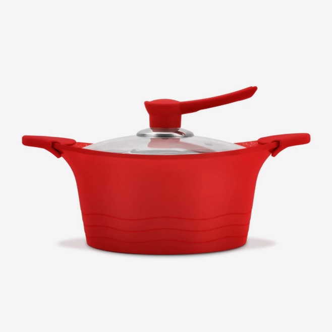 Cacerola 20 cm Roja