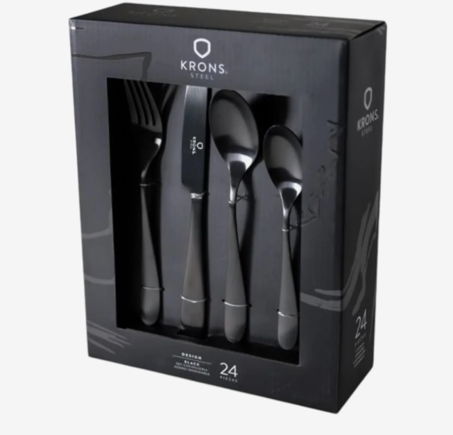 Set Cuchillería Black 24 piezas