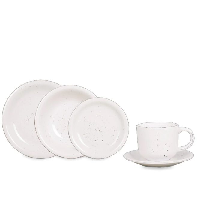 Juego de Vajilla Cerámica 30 Piezas Claire Hallen