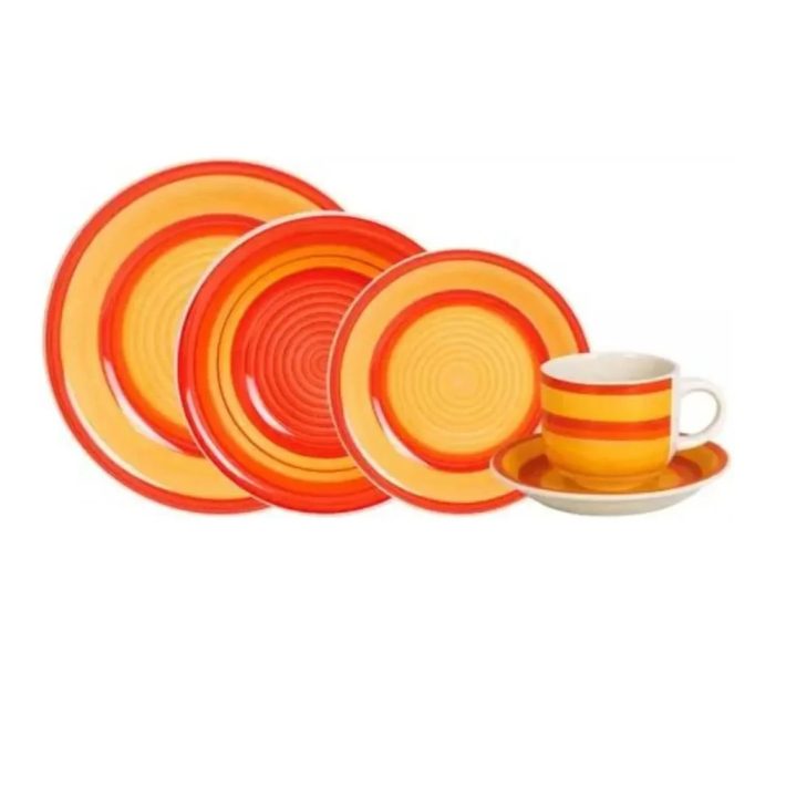 Juego de Vajilla Cerámica 30 Piezas Sevilla Hallen