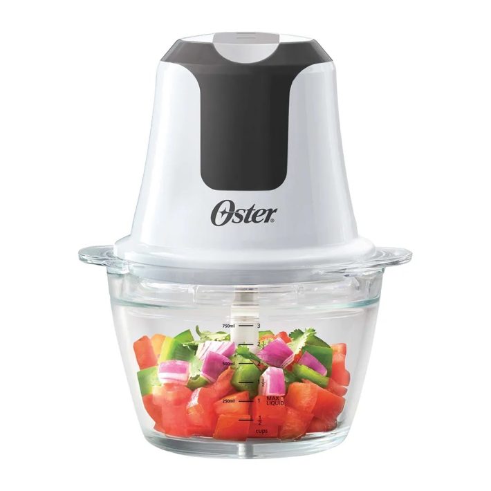 Mini picadora Oster® 3 tazas con tazón de vidrio